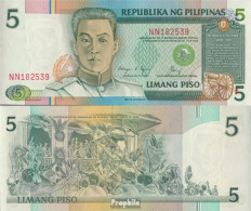 Philippinen Pick-Nr: 168d Bankfrisch 1985 5 Piso - Filipinas