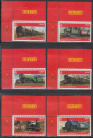 2015 Jersey Hornby Toy Trains Europa Complete Set Of 6 MNH @ BELOW FACE VALUE - Jersey