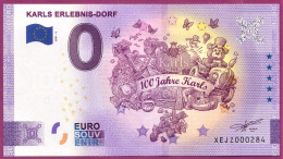 0-Euro XEJZ 2021-2 KARLS ERLEBNIS-DORF - 100 JAHRE KARLS - Privatentwürfe