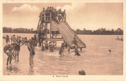 67 Strasbourg Plage Baggersee Water Chute Toboggan  CPA - Strasbourg