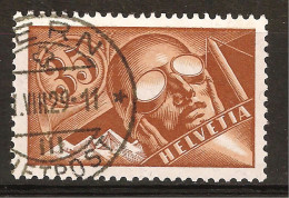 Zu  6 / Mi 181x / YT 6 Obl. BERN LUFTPOST ...8.29 SBK 90,-  Voir Description - Used Stamps
