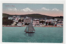 39005111 - Sassnitz A. Ruegen Mit Totalansicht Der Strandpromenade Ungelaufen  Gute Erhaltung. - Sassnitz