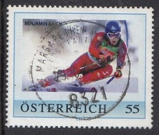 AUSTRIA 10,personal,used,hinged,Benjamin Raich - Personalisierte Briefmarken