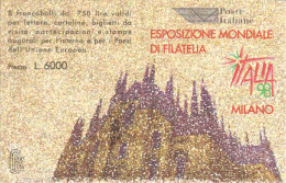 (REPUBBLICA ITALIANA) 1996, ESPOSIZIONE MONDIALE DI FILATELA A MILANO - Libretto Nuovo - Booklets