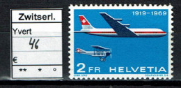 Suisse 1969 - YT 46 ** MNH - Unused Stamps
