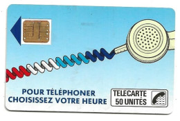 Telecarte K 3Ca 610 Puce Orangée 50 Unités SC3 - Telefonschnur (Cordon)