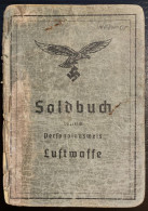 Deutschland, Germany - Deutsches Reich - Soldbuch - Luftwaffe - 1939 ! - 1939-45