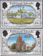 Falklandinseln 405-406 (kompl.Ausg.) Postfrisch 1984 Falkland Inseln - Islas Malvinas