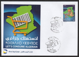 FDC/Année 2021-N°1867 : Consommons Algérien - Algerije (1962-...)