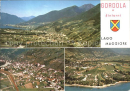 11871189 Gordola Fliegeraufnahme Lago Maggiore  Gordola - Sonstige & Ohne Zuordnung
