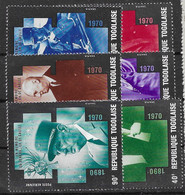 Togo De Gaulle Set From 1971 Mnh ** 14 Euros - Togo (1960-...)