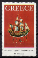 V154 Greece / Griechenland / Griekenland / Grecia / Grece 1970 Tourim ΙΣΤΙΟΦΟΡΟ Cinderella / Vignette - Otros & Sin Clasificación