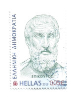 (GREECE) 2019, EPIKOUROS - Used Stamp - Gebraucht