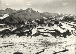 11870619 Appenzell IR Fliegeraufnahme Mit Skilift Sollegg Und Saentisblick Appen - Altri & Non Classificati