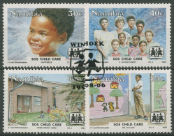 Namibia 1993 SOS-Kinderdörfer 747/50 Gestempelt - Namibie (1990- ...)