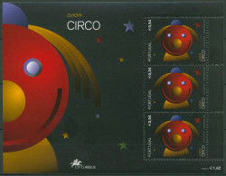 Portugal 2002 Europa CEPT Zirkus Clown Block 176 Postfrisch (C91180) - Hojas Bloque