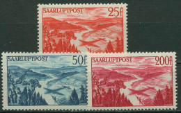 Saarland 1948 Flugpostmarken 252/54 Postfrisch - Nuevos