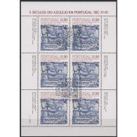 Portugal 1983 500 Jahre Azulejos Kleinbogen 1614 K Gestempelt (C91247) - Blokken & Velletjes