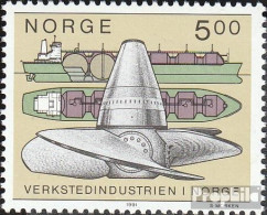 Norwegen 1061 (kompl.Ausg.) Postfrisch 1991 Maschinenindustrie - Neufs
