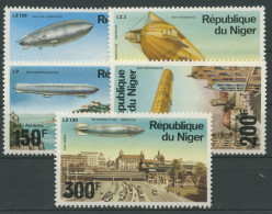 Niger 1976 Zeppelin-Luftschiffe 522/26 Postfrisch - Niger (1960-...)