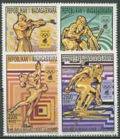 Madagaskar 1994 Olympische Winterspiele In Lillehammer 1642/45 A Postfrisch - Madagascar (1960-...)