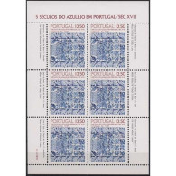 Portugal 1983 500 Jahre Azulejos Kleinbogen 1611 K Postfrisch (C91250) - Blokken & Velletjes