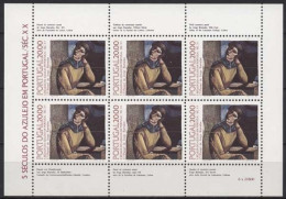 Portugal 1985 500 Jahre Azulejos Kleinbogen 1649 K Postfrisch (C91238) - Blokken & Velletjes