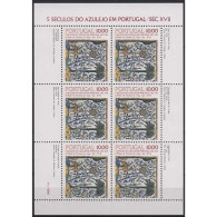 Portugal 1982 500 Jahre Azulejos Kleinbogen 1568 K Postfrisch (C91259) - Blocks & Kleinbögen