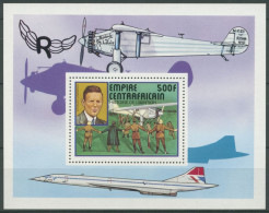 Zentralafrikanische Rep. 1978 Luftfahrt Br. Wright Block 32 Postfrisch (C28316) - Central African Republic