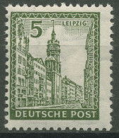 SBZ West-Sachsen 1946 Abschiedsserie 152 Y Y Postfrisch Mit Fluoresz. Gummierung - Other & Unclassified