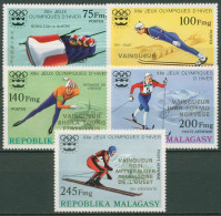 Madagaskar 1976 Gewinner Der Olympischen Spiele Innsbruck 802/06 P Postfrisch - Madagaskar (1960-...)