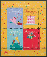 Portugal 2001 Grußmarken Geburtstag Block 169 Postfrisch (C91172) - Blokken & Velletjes