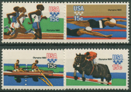 USA 1979 Olympia'80 Sommerspiele Moskau 1398/01 Postfrisch - Ongebruikt