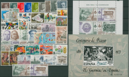 Spanien 1981 Jahrgang Komplett 2489/31, Bl.23/24 Postfrisch (SG97559) - Años Completos