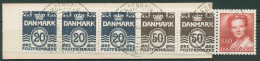 Dänemark 1985 Ziffern/Königin Markenheftchen MH 34 Gestempelt (C96576) - Markenheftchen