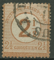 Deutsches Reich 1874 Adler Mit Aufdruck 29 Gestempelt - Oblitérés
