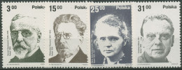 Polen 1982 Nobelpreisträger 2808/11 Postfrisch - Unused Stamps