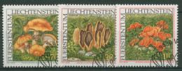 Liechtenstein 1997 Seltene Pilze 1152/54 Gestempelt - Oblitérés
