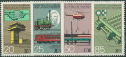 DDR 1985 Eisenbahnwesen 2968/71 Postfrisch - Neufs