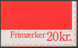 Dänemark 1990 Wellenlinien Königin Markenheftchen MH 42 Postfrisch (C60844) - Booklets