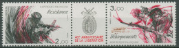 Frankreich 1984 Tag Der Befreiung Widerstandskämpfer 2444/45 Zf Postfrisch - Neufs