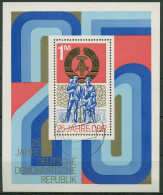 DDR 1974 25 Jahre DDR Wappen Block 41 Gestempelt (C96763) - Sonstige & Ohne Zuordnung