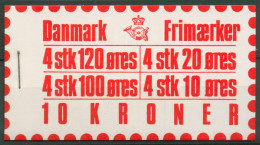 Dänemark 1977 Königin Markenheftchen Mit MiNr.328,556,649/50 Postfrisch (C60846) - Markenheftchen