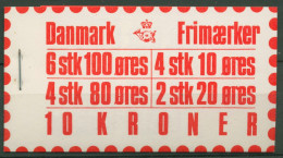 Dänemark 1976 Königin Markenheftchen Mit MiNr.328,556,622,624 Postfrisch(C60848) - Markenheftchen