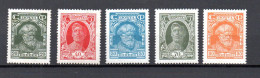 Russia 1928 Old Revolution Stamps (Michel 349/53) Nice MLH - Ongebruikt