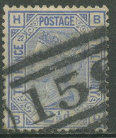 Großbritannien 1880 Königin Victoria 2 1/2 Pence, 59 Platte 22 Gestempelt - Gebraucht
