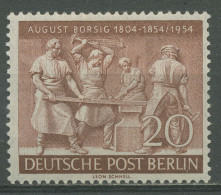 Berlin 1954 100. Todestag Von August Borsig 125 Postfrisch - Ongebruikt