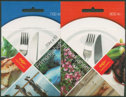 Island 2005 Europa CEPT Gastronomie Markenheftchen 1102/03 MH Postfrisch(C60853) - Postzegelboekjes