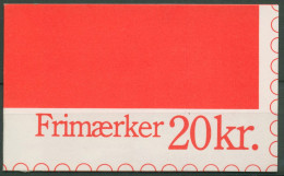 Dänemark 1989 Wellenlinien Königin Markenheftchen MH 40 Postfrisch (C60843) - Booklets