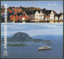 Norwegen 1995 NORDEN Skudeneshavn Markenheftchen 1176/77x MH Postfrisch (C60810) - Cuadernillos